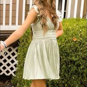 XS Mint Selfie Leslie Dress